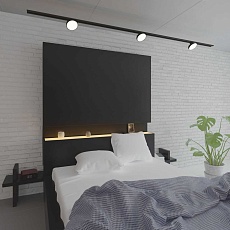 Трековый светодиодный светильник Elektrostandard Pila 85078/01 черный a056103 1