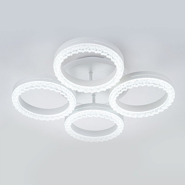 Потолочная светодиодная люстра Escada Albus 10276/4LED APP Фото № 6