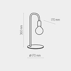 Настольная лампа TK Lighting 3023 Retro 1