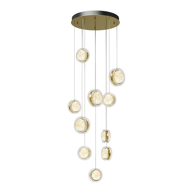 Подвесная светодиодная люстра Maytoni Pharao MOD361PL-L41BS3K Фото № 1