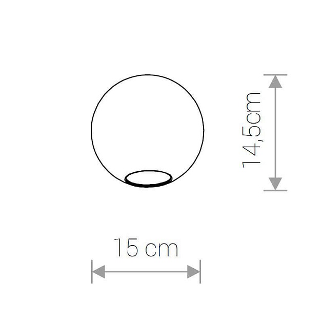 Плафон Nowodvorski Cameleon Sphere S 8531 Фото № 2