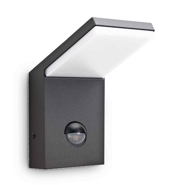 Уличный настенный светодиодный светильник Ideal Lux Style Ap Sensor Antracite 4000K 221519 фото 