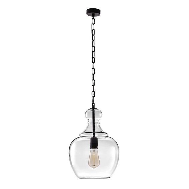 Подвесной светильник Crystal Lux CONSTANCIA SP1 BROWN Фото № 1