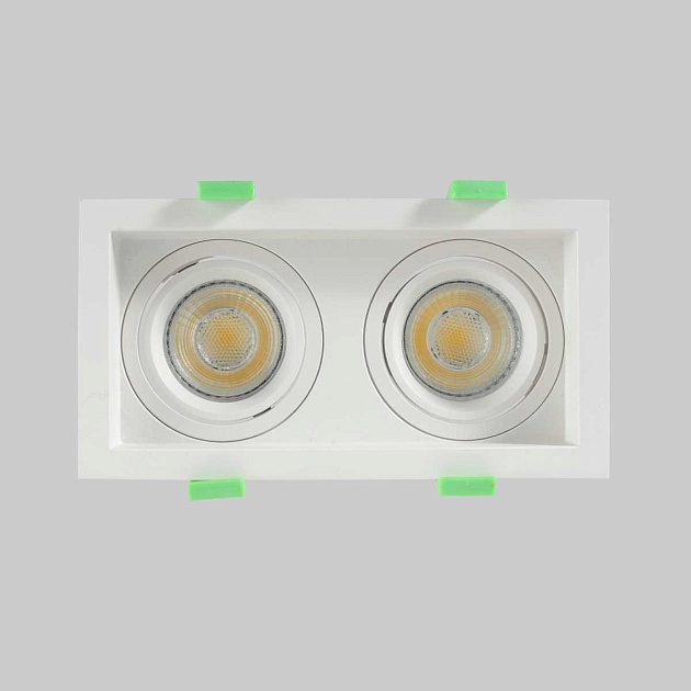Встраиваемый светильник Crystal Lux CLT 068C2 WH изображение 2 Встраиваемый светильник Crystal Lux CLT 068C2 WH Фото № 2