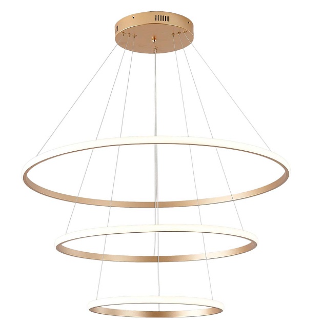 Подвесная светодиодная люстра Zortes RINGOLIGHT ZRS.33325.75C Фото № 1
