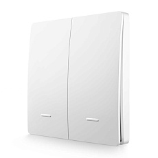 Выключатель кинетический двухклавишный Smart Apeyron 04-72