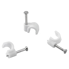 Скоба крепежная General GBF-5-50-R, 5мм, круглая, 50 штук, 1/500