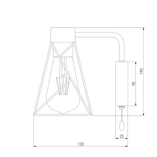 Бра Eurosvet Trappola 70107/1 белый изображение 4 Бра Eurosvet Trappola 70107/1 белый Фото № 4