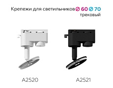 Основание для трекового светильника Ambrella light DIY Spot A2520 5