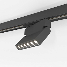 Трековый светодиодный светильник Elektrostandard Garda 85017/01 черный a057439 2