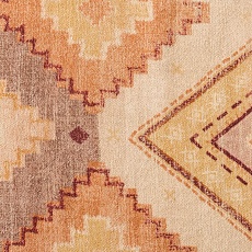 Ковер Tkano из хлопка с этническим орнаментом цвета лаванды из коллекции Ethnic, 120х180 см TK21-DR0001 4