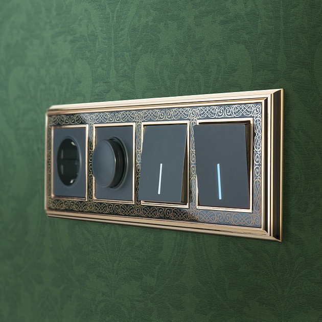 Диммер Werkel черный матовый W1142008 4690389156779 изображение 7 Диммер Werkel черный матовый W1142008 4690389156779 Фото № 7