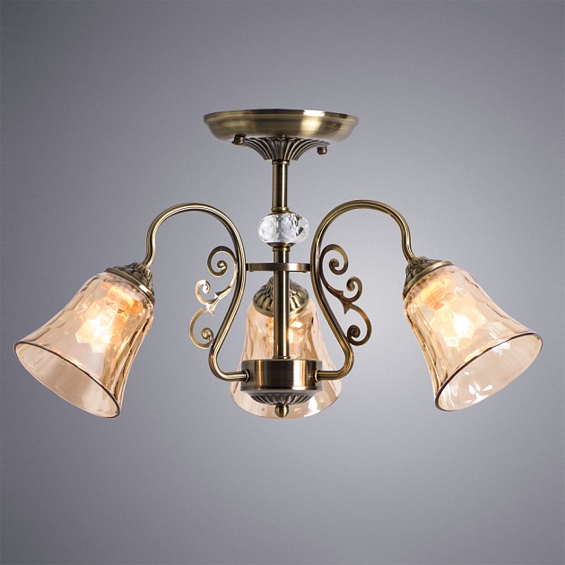 Потолочная люстра Arte Lamp Nicole A2702PL-3AB изображение 2 Потолочная люстра Arte Lamp Nicole A2702PL-3AB Фото № 2