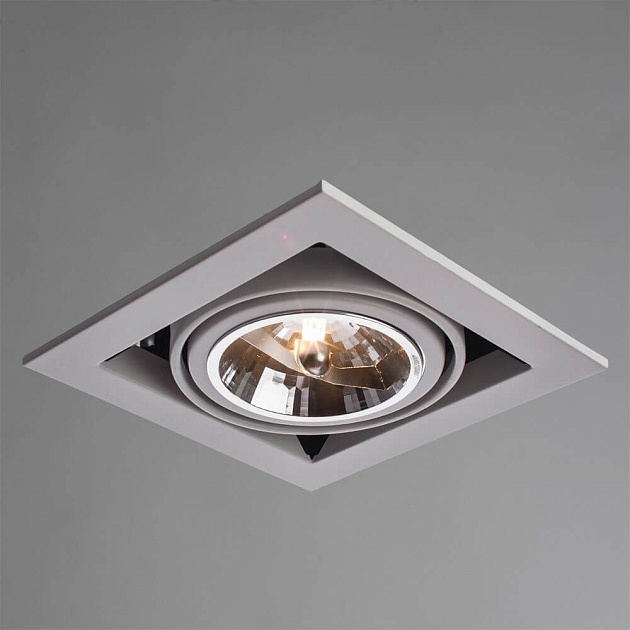 Встраиваемый светильник Arte Lamp Cardani A5935PL-1WH Фото № 2