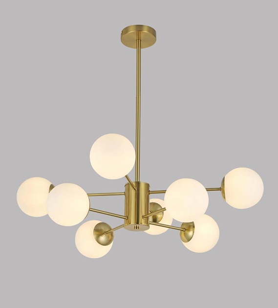 Люстра подвесная Alfa Light F1624-08 BP Фото № 1