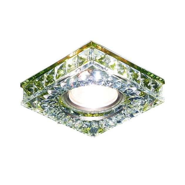 Встраиваемый светильник Ambrella light Crystal Led S251 GD фото 