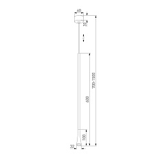 Подвесной светодиодный светильник Elektrostandard Vist 50312 LED a068609 1