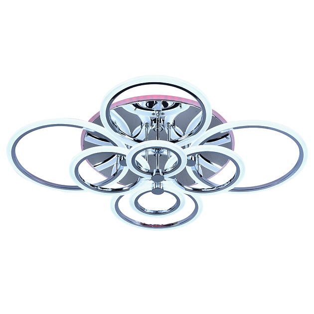 Потолочная светодиодная люстра Profit Light 8076/8 CHR Фото № 2