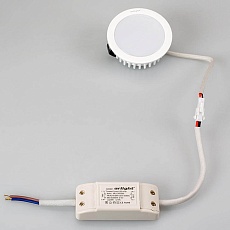 Мебельный светодиодный светильник Arlight LTM-R70WH-Frost 4.5W Warm White 110deg 020771 3