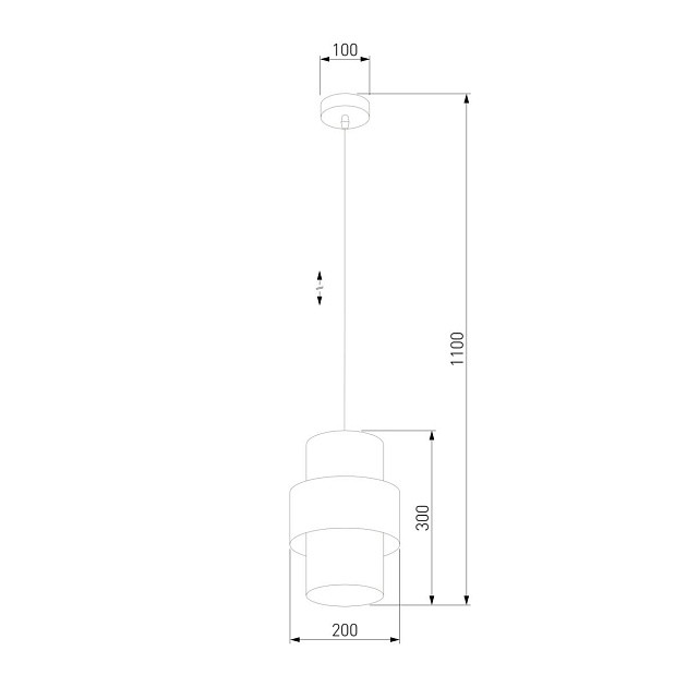 Подвесной светильник TK Lighting 849 Calisto фото 2