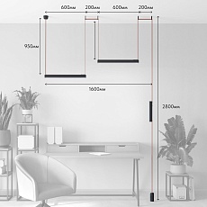 Комплект ременной трековой системы Denkirs Belty Set DK55SET18-01-BR 1