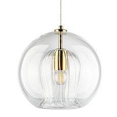 Подвесной светильник Crystal Lux Luisa SP1 Brass/Transparent 1