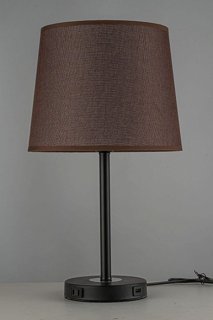 Настольная лампа Arti Lampadari Oggebio E 4.1.T3 BK фото 