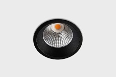 Встраиваемый светодиодный светильник Italline IT08-8035 black 3000K 5