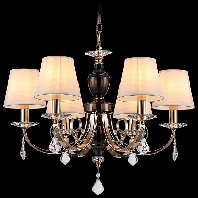 Подвесная люстра Illumico IL5272-6P-27 BK GD Фото № 1