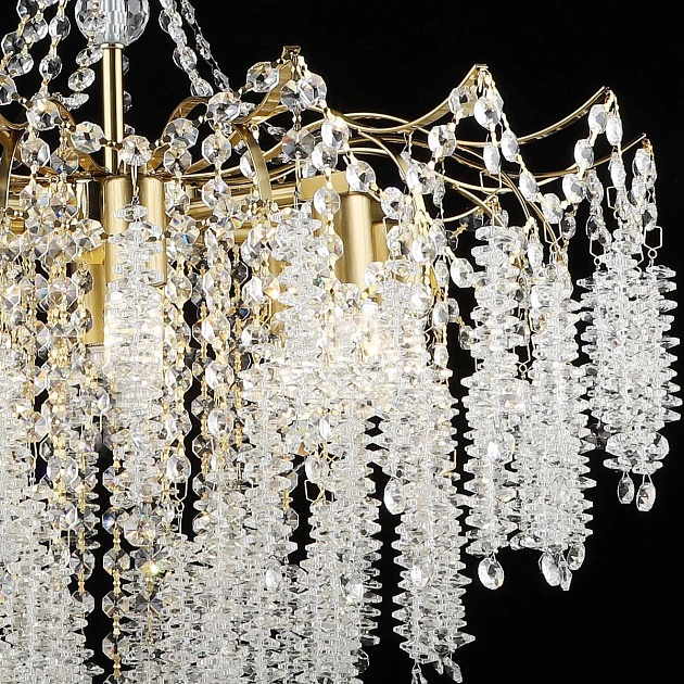 Люстра хрустальная Reluce 46620-0.4-08 COP изображение 2 Люстра хрустальная Reluce 46620-0.4-08 COP Фото № 2