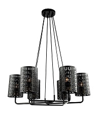 Подвесная люстра Lumien Hall Тейл 4002/6P-BK-GR