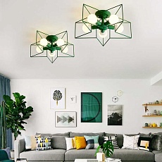 Потолочная люстра Imperium Loft Asteri Green 178357-26 1