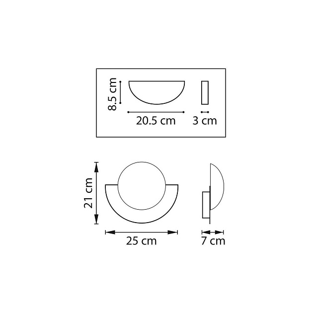 Бра Erica Lightstar 609632 Фото № 3