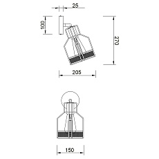 Бра Vele Luce Abbis VL6262W01 3