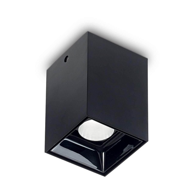 Потолочный светодиодный светильник Ideal Lux Nitro 10W Square Nero 206042 фото 