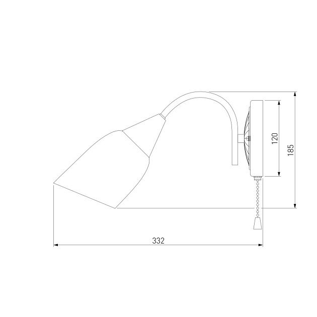 Бра Eurosvet 30149/1 золото Фото № 2
