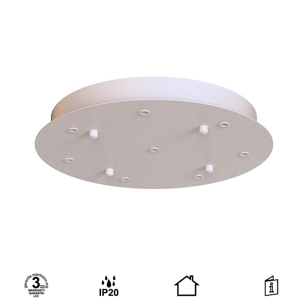 Подвесная люстра Mantra Boomerang 9366+9235 (8L) Фото № 11