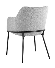 Кухонный стул с подлокотниками Stool Group Кози ткань букле серый AV 318-L04-08 5