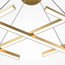 Подвесной светодиодный светильник Maytoni Halo MOD244PL-L50BSK 1