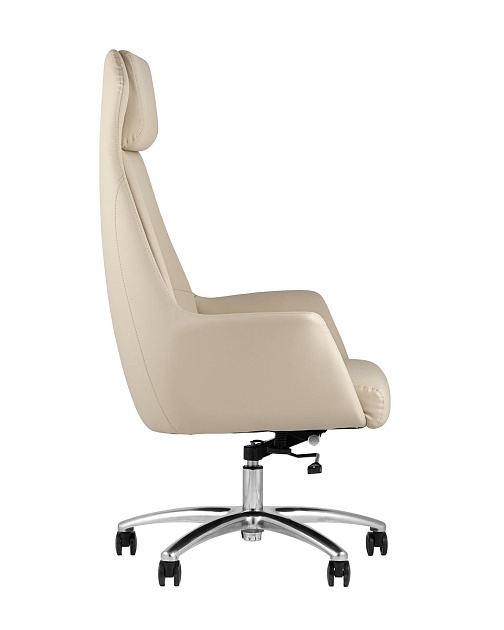 Кресло руководителя TopChairs Viking бежевое A025 DL001-3 фото 4