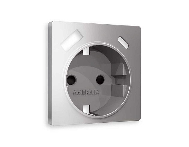Лицевая панель розетки AMBRELLA VOLT AP5100 Фото № 3