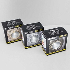 Встраиваемый светодиодный светильник Citilux Дзета CLD042W1 1