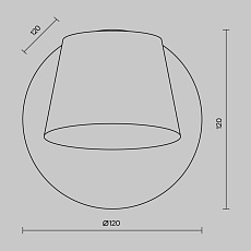 Бра Maytoni Pixel MOD421WL-L6BBS3K 1