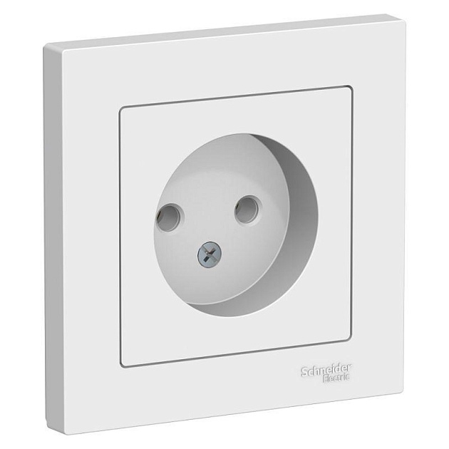 Розетка 2К Systeme Electric AtlasDesign 16A 250V белая ATN000140 изображение 1 Розетка 2К Systeme Electric AtlasDesign 16A 250V белая ATN000140 Фото № 1