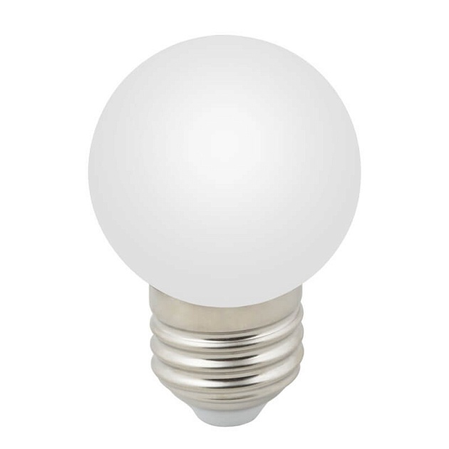Лампа декоративная светодиодная Volpe E27 1W 3000K матовая LED-G45-1W/3000K/E27/FR/С UL-00006560 фото 