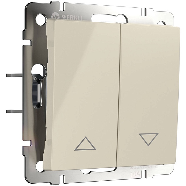 Выключатель жалюзи Werkel слоновая кость W1124503 4690389155642 изображение 1 Выключатель жалюзи Werkel слоновая кость W1124503 4690389155642 Фото № 1