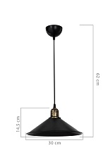 Подвесной светильник Toplight Delilah TL1606H-01BK 3