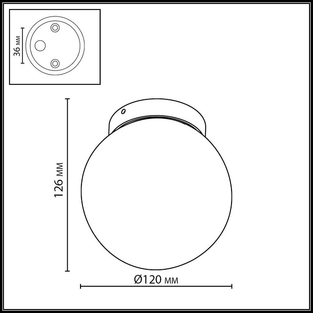 Потолочный светильник Odeon Light NATURE 7124/1C Фото № 3