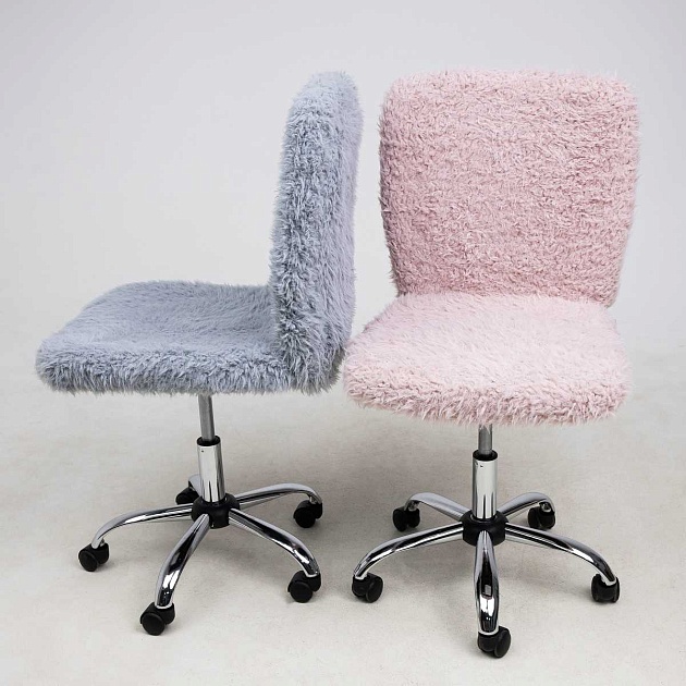 Детское кресло AksHome Fluffy нежно-розовый, искусственный мех 86385 Фото № 7