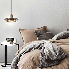 Подвесной светильник Escada 10260/1 LED*12W Brass/Brown marble 4